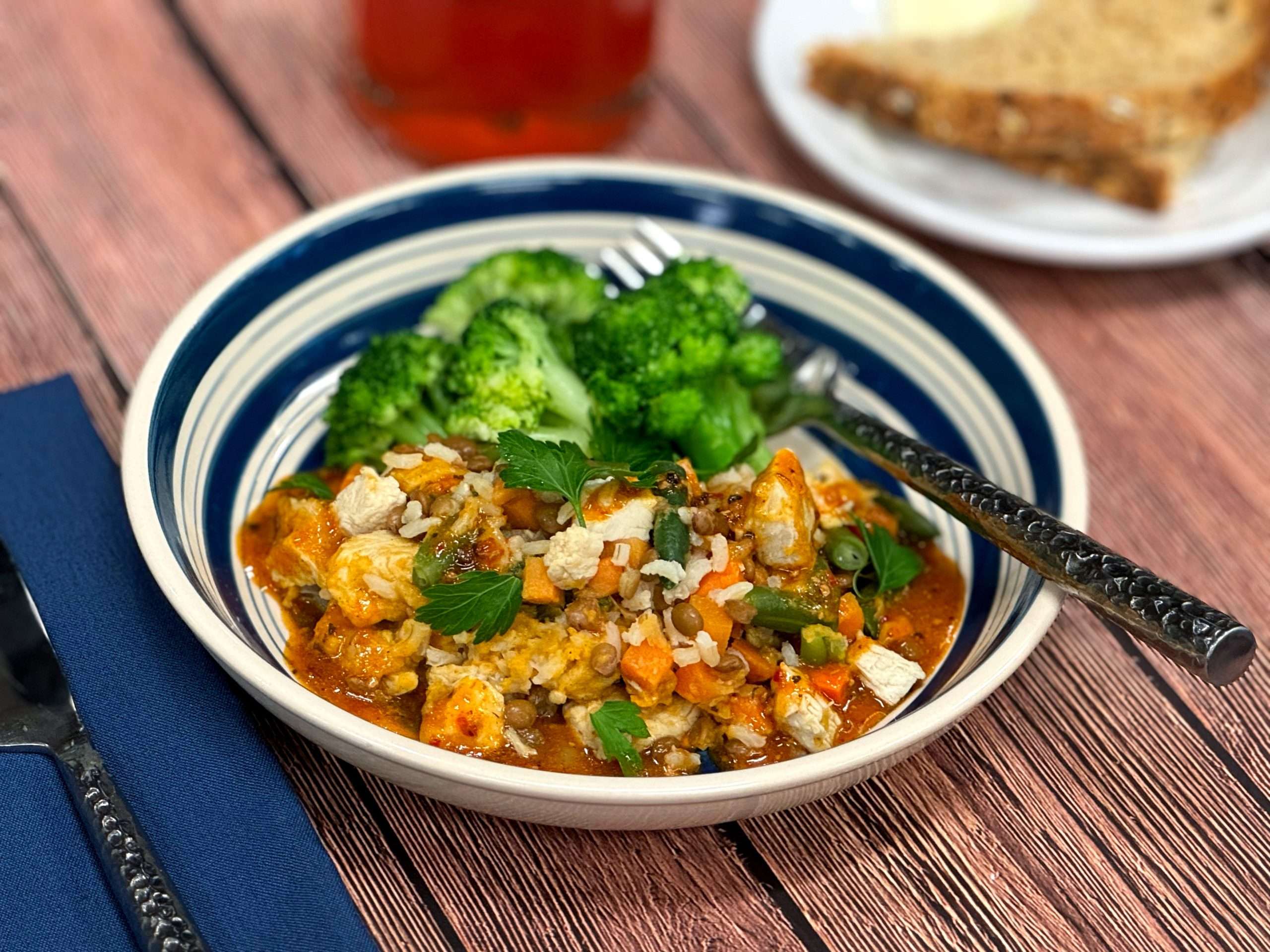 Butter Chicken & Lentil Stew